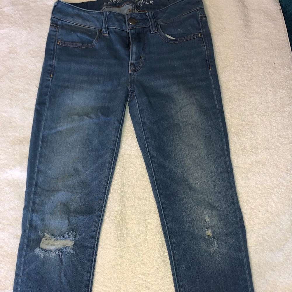 AMERICAN EAGLE SKINNY JEANS 00